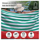 thumbnail image 4 of "Toalla Rayada Extra Grande Microfibra Suave 180x100 Belug Color Verde Rayas ", 4 of 5