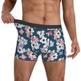 thumbnail image 3 of Mens Underwear, Flowers Sexy Mens Underwear Boxer Briefs, Breathable Boxer Briefs for Men, 3 of 5