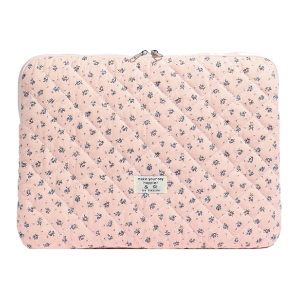 Estuche para Portátil Ins Nuevo Bolso Archivo Mano Floral A Cuadros 13 Pulgadas Tableta 11ipa D Liner (3) Rosa
