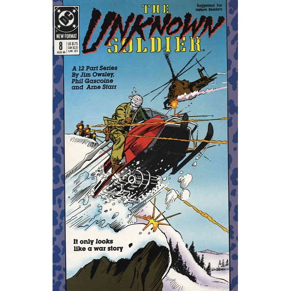 Unknown Soldier, The (Mini-Series) #8 VF ; DC Comic Book