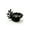 Black, variant on YuanGuangQ 3D Printed Seashell Jewelry Box with Coral Coast Decor, Resin Ring Necklace Holder for Beach Theme Room, Decorative Organizer for Small Keepsakes