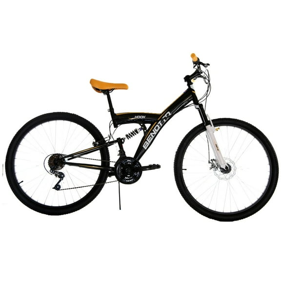Bicicleta Benotto Hook de Montaña Rodada 27.5 18 Velocidades Color Negro