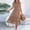 Khaki, variant on Tqcoqu Women's Sleeveless Smocked Bodice Ruffle Tiered Midi Dress Casual Swing Dress,Khaki,Women's S-XL