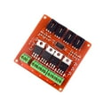 thumbnail image 6 of 4 Independent Channel MOSFET Control Module Isolation 12V Motor Driver Board, 6 of 10