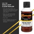 thumbnail image 2 of Custom Shop Gold Leaf Clear Sealer - Ez-Flow Striping & Lettering Enamel, 4 oz, 2 of 3