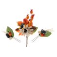 thumbnail image 3 of 3 Unids Gerbera Margarita Tela Flor Horquillas Clip Accesorios para El Cabello para Las Mujeres perfecl Pinza para el cabello de flores para mujer, 3 of 8