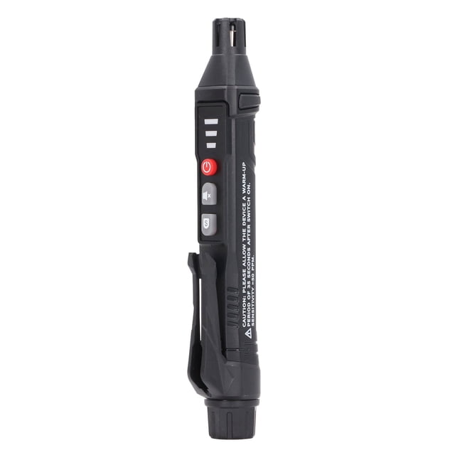 Detector De Gas Refrigerante, Alarma De Luz Sonora Probador De Fugas Halógeno Respuesta Rápida 50-1000 PPM Amplia Aplicación Sensor Semiconductor De Buena Precisión Para