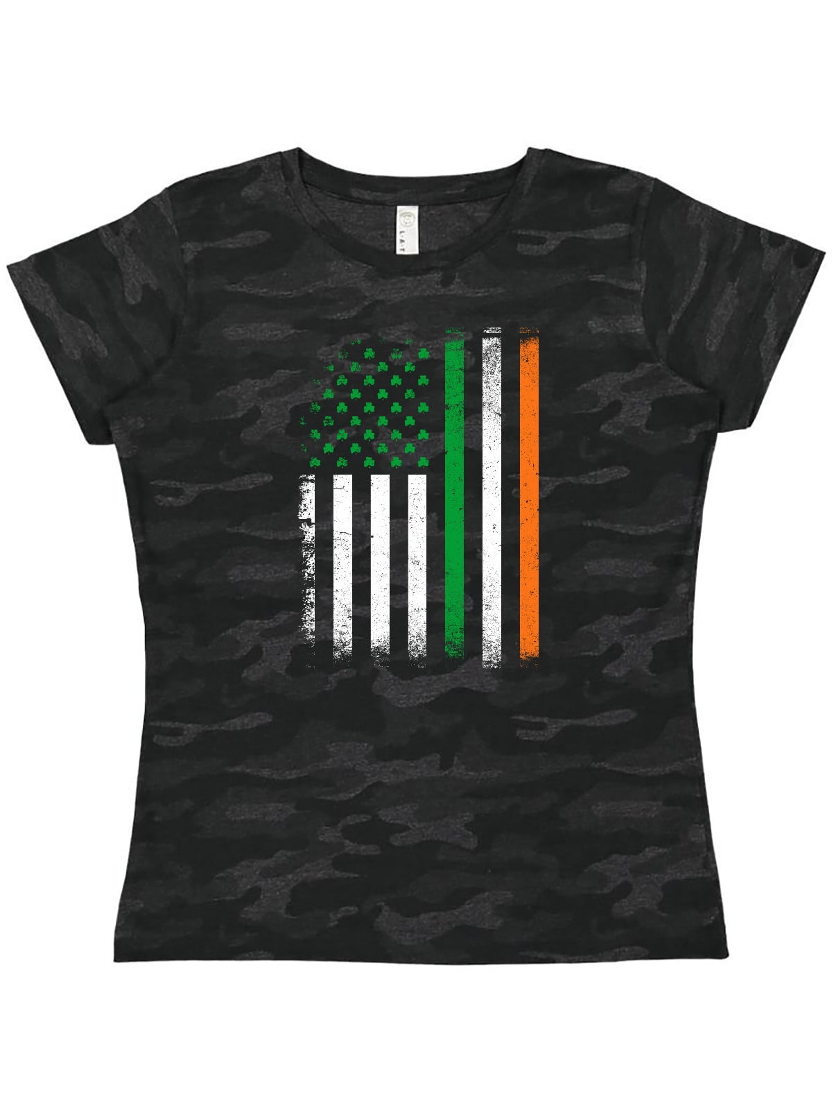 Inktastic Irish American Flag Adult 