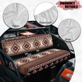 thumbnail image 6 of HUIACONG Western Aztec UTV Seat Covers Waterproof Comfortable 2 PSC UTV Seat Covers Non-Slip Soft Fit for Kawasaki Mule 3000 3010 3020, 6 of 7