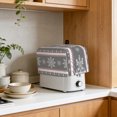 thumbnail image 4 of Toaster Cover 4 Slice, Dustproof Bakeware Oven Protector with Top Hook, Waterproof Small Kitchen Appliance Toasters Dust Cover, 12"x11"x8", 4 of 9