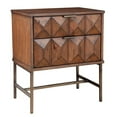 thumbnail image 3 of Home Square 2-Piece Set with Trig Queen Headboard & 2 Drawer Nightstand, 3 of 9