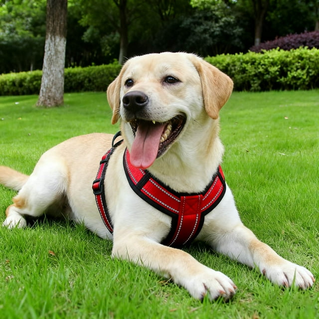 Adjustable Dog Harness for Secure Outdoor Adventures and Daily Walks