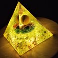 thumbnail image 3 of Pirámide de Ogan Piedra triturada hecha a mano Torre de energía Pirámide Joyas (B) Tmvgtek Oficina Multiescena Multifunción, 3 of 6