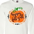 thumbnail image 4 of Inktastic Happy Fall Y'all Pumpkin Long Sleeve T-Shirt, 4 of 5