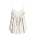 thumbnail image 5 of AWZXDE Girls Tops Camisole For Summer Sleeveless Spaghetti Strap Vest Flowy Loose Backless Holiday Shirt Kids 4-15Y, 5 of 5