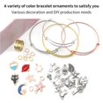 thumbnail image 4 of Kit De Fabricación De Pulseras De 300 Uds., Herramienta De Fabricación De Brazaletes Diy, Conjunto Artesanal De Joyería Exquisita Con Una Hermosa Caja De Regalo Para Esposa Amante De La Chica Minnieouse HA015725-00, 4 of 7