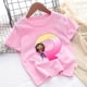 thumbnail image 3 of Gabbys Dollhouses camiseta con letras A B C para niños, combinación de nombre, ropa informal Kawaii de dibujos animados, Tops Harajuku para niñas, 3 of 5