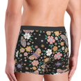 thumbnail image 3 of KLL Floral Insects Men's Cotton Boxer Briefs Underwear-Medium, 3 of 8