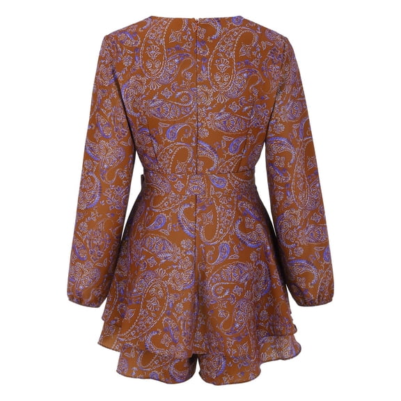 Vedolay Bodysuit For Women Jumpsuit Women's Summer Casual Strapless Wide Leg Jumpsuits,B XL