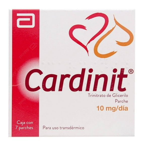Cardinit 10 mg/día 7 parches