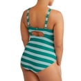 thumbnail image 3 of Women's Plus Cabo Bar Stripe One Piece Swimsuit, 3 of 4