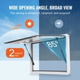thumbnail image 4 of VEVOR 36"L x 24"W Concession Stand Serving Window Food Truck Service Awning, 4 of 9