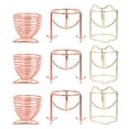 thumbnail image 1 of Shisuyan 9 Pcs Air Plant Holders Iron Plant Stands Convenient Plant Display Racks, 1 of 8