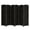 Black, variant on VINGLI 6-Panels Rattan Room Divider, 6 ft Folding Privacy Screen(Black)