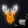 thumbnail image 2 of Handmadetneonsign Deer Neon Sign, Deer Neon Led Light Wall Art Decor, Deer Wild Animal Wall Decor, 2 of 4