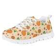thumbnail image 1 of Pzuqiu Pumpkin Girls Tennis Shoes Size 1 for Big Girls Thanksgiving Kids Running Shoes Breathable Mesh Sneakers Lace Up Athletic Shoes, 1 of 5