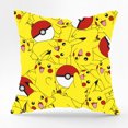 thumbnail image 5 of Colorful Cartoon Pokemon Pikachu Cushion Cover Classic Decor Game Pillowcase, 5 of 5