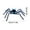 BU, variant on AYktou Halloween Decorations,Halloween Party Favors,Halloween Party Decorations Halloween Party Venue Layout Props Spider Decoration Spider Decoration Spider Trinket