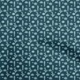 thumbnail image 1 of oneOone Tissu en Coton Bleu Sarcelle Cactus pour Robe Tissu Imprimé au Mètre 56 Pouces de Large, 1 of 5