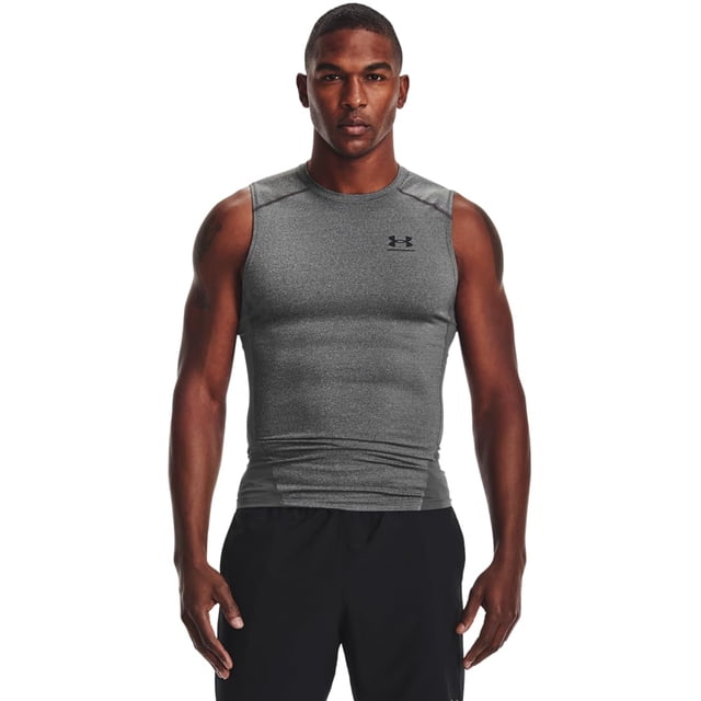 Camisa de compresión sin mangas HeatGear de Under Armour para hombre, 3XL