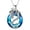 Blue, variant on Dragon Necklace Sterling Silver Wyvern Necklace with Crystal Jewelry Gift for Women