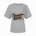 thumbnail image 4 of Godom Halloween Shirt Women Cute Ghost Graphic Shirts Halloween T-Shirt Casual Fall Short Sleeve Tops, 4 of 6