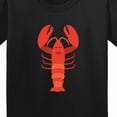 thumbnail image 4 of Inktastic Lobster Cute Ocean Creature Youth T-Shirt, 4 of 5