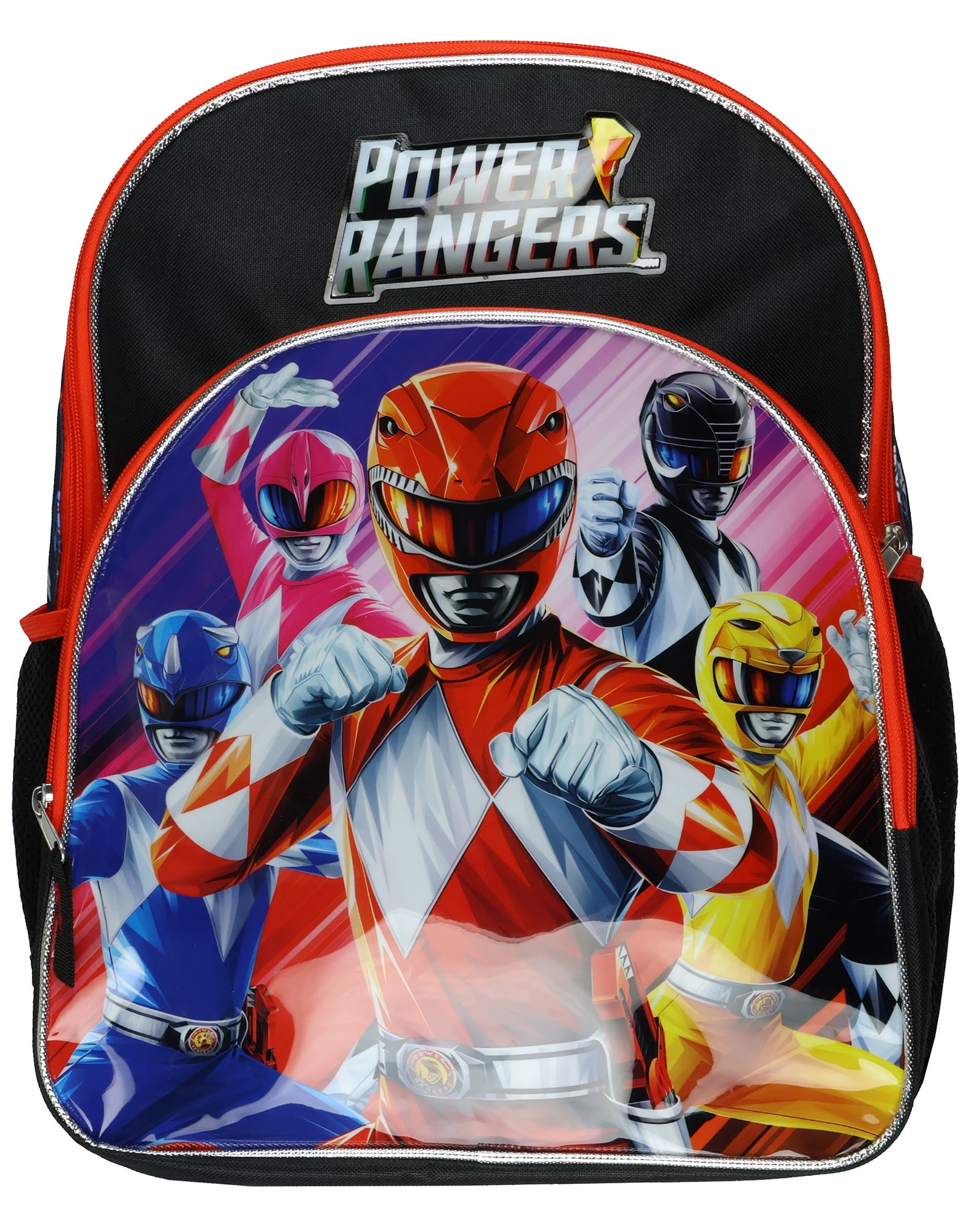 Mighty Morphin Power Rangers Backpack Legends Never Die 16" School Bookbag