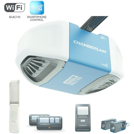 Chamberlain B550 1/2 HP MyQ Wi-Fi Belt Drive Garage Door Opener