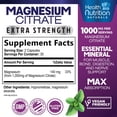 thumbnail image 3 of Magnesium Citrate 1000mg Per Serving - Max Absorption Magnesium Powder Capsules for Muscle, Nerve, Bone and Heart Health Support, High Absorption Citrate Complex, Gluten Free, Non-GMO - 60 Capsules, 3 of 10