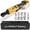 Yellow-1/2", variant on 3/8 inch Electric Ratchet Wrench, for DeWalt 20V Max Battery, 88Ft-Lbs, 0-400RPM, with Variable Speed Trigger, Reinforced Head, R&F Switch, 7 Sockets, 3/8" to 1/4" Adapter