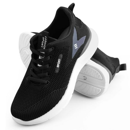 

Liwarace Women s Soft Bottom Shoes Breathable Mesh Walking Soft Shoes Size 8 Black