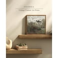 thumbnail image 2 of HFDF SquareCanvas Wall Art, Landscape Room Decor Classical Scenery Vast Valley Grassland Oil Paintings Canvas Art Wall Decor, Home Decor for Living Room Bedroom Bedroom Office 16x12inch Framed, 2 of 6