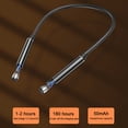 thumbnail image 4 of Methold Auriculares de plástico para colgar en el cuello, portátiles, ergonómicos, IPX5, impermeables, antideslizantes, alimentados por Cables de audio/vídeo, 4 of 6