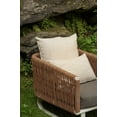 thumbnail image 4 of Seaside Smooth Beige Indoor Outdoor Pillow 14x20, 4 of 10