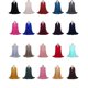 thumbnail image 4 of Guardurnaity Pañuelo de gasa, diadema flexible, transpirable, suave al tacto, pañuelo cuadrado, bufandas elásticas, pañuelos finos y ligeros Sombreros Negro, 4 of 6