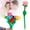 Rd2, variant on Clearance Under $3 Artificial Velvet Flower Fuzzy Faux Flower Cotton For Kids Room Decor Desk Inspiration Red (1Pc)