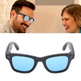 thumbnail image 1 of Lunettes Caméra Intelligentes IA, Microphone et Haut-Parleur Intégrés Wi-Fi, Traduction IA en Temps Réel, Convenant à l'Extérieur et à l'Intérieur, au Vélo, à la Randonnée et aux Voyages, 1 of 7