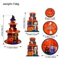 thumbnail image 2 of Halloween Cupcake Stand Decoration,Halloween Reusable 3 Tier Round Cardboard Cupcake Stand Tower,Pumpkin Cupcake Tower for Halloween Birthday Wedding Proposal Anniversary Table Decorations, 2 of 6
