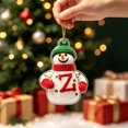 thumbnail image 3 of PLPPYFS Letter Ornaments for Christmas Tree Decoration - Personalized Hanging Pendant Xmas Alphabet for Christmas Initial Ornament 2026, DIY Craft Ornaments, Christmas Gifts for Family Friends, 3 of 7